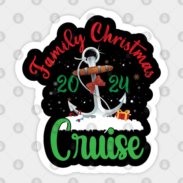 2024 Family Birthday Cruise Vacation Matching Group Sticker by chidadesign